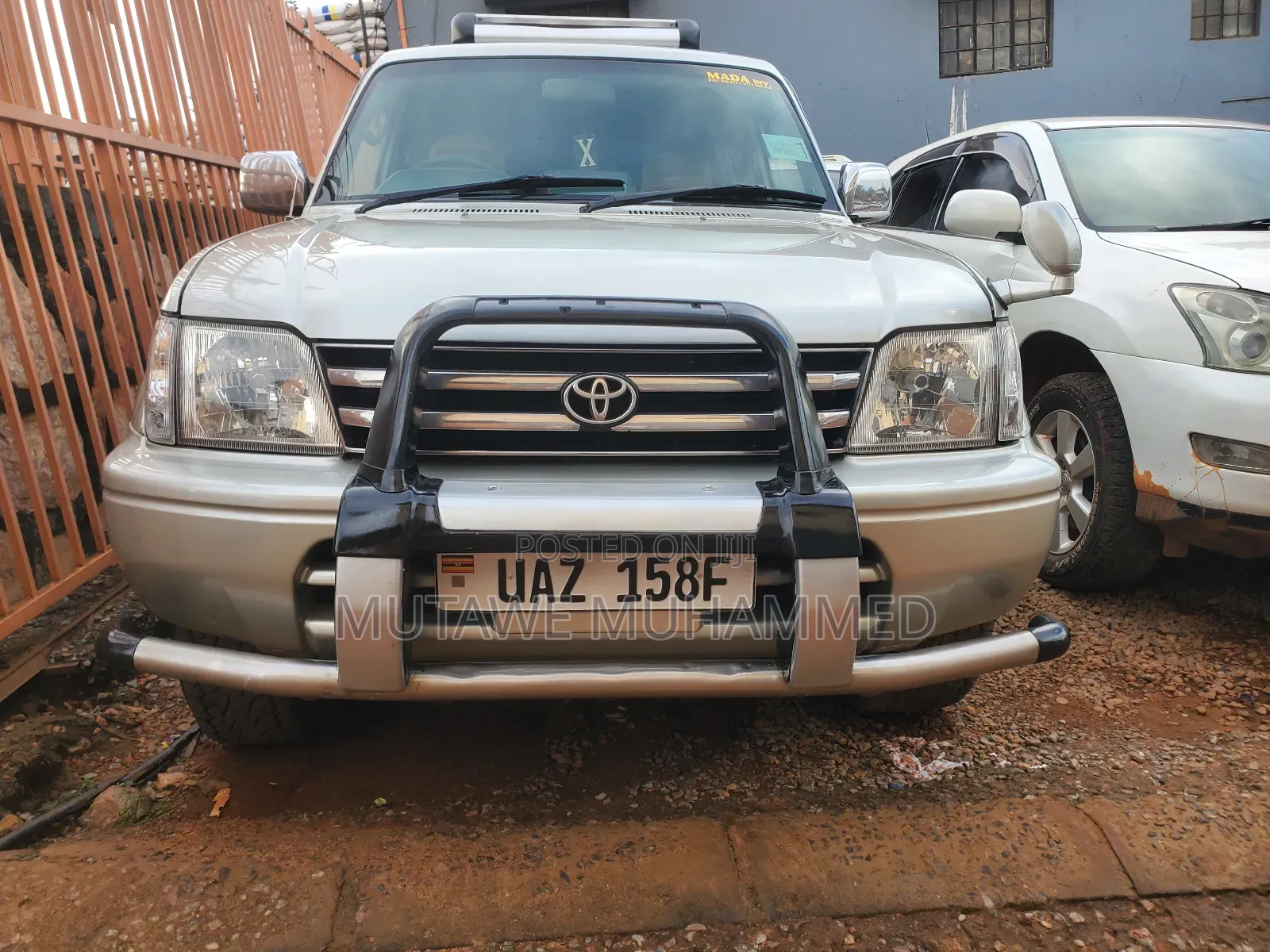 Toyota Land Cruiser Prado 2001 Silver