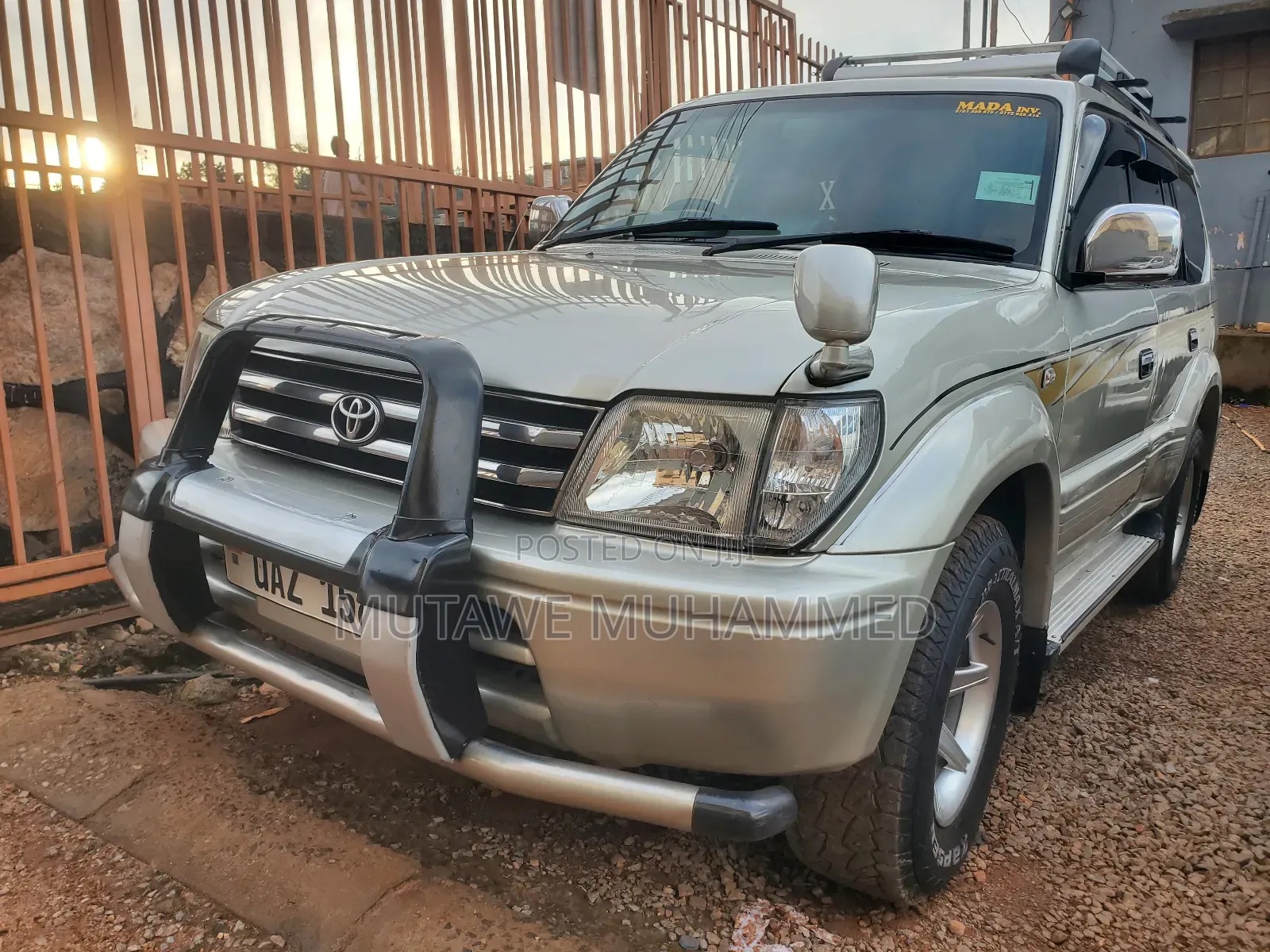 Toyota Land Cruiser Prado 2001 Silver