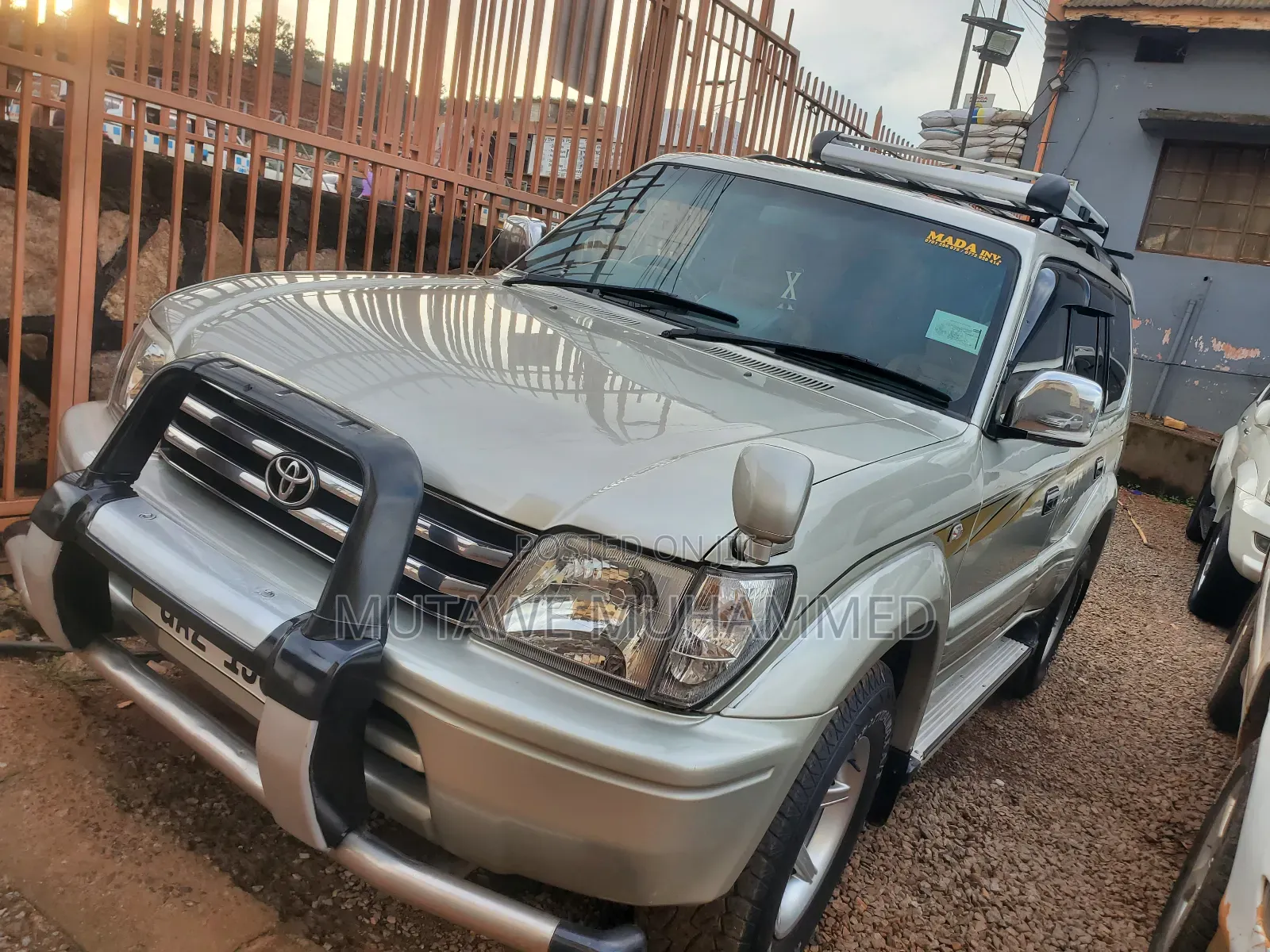 Toyota Land Cruiser Prado 2001 Silver