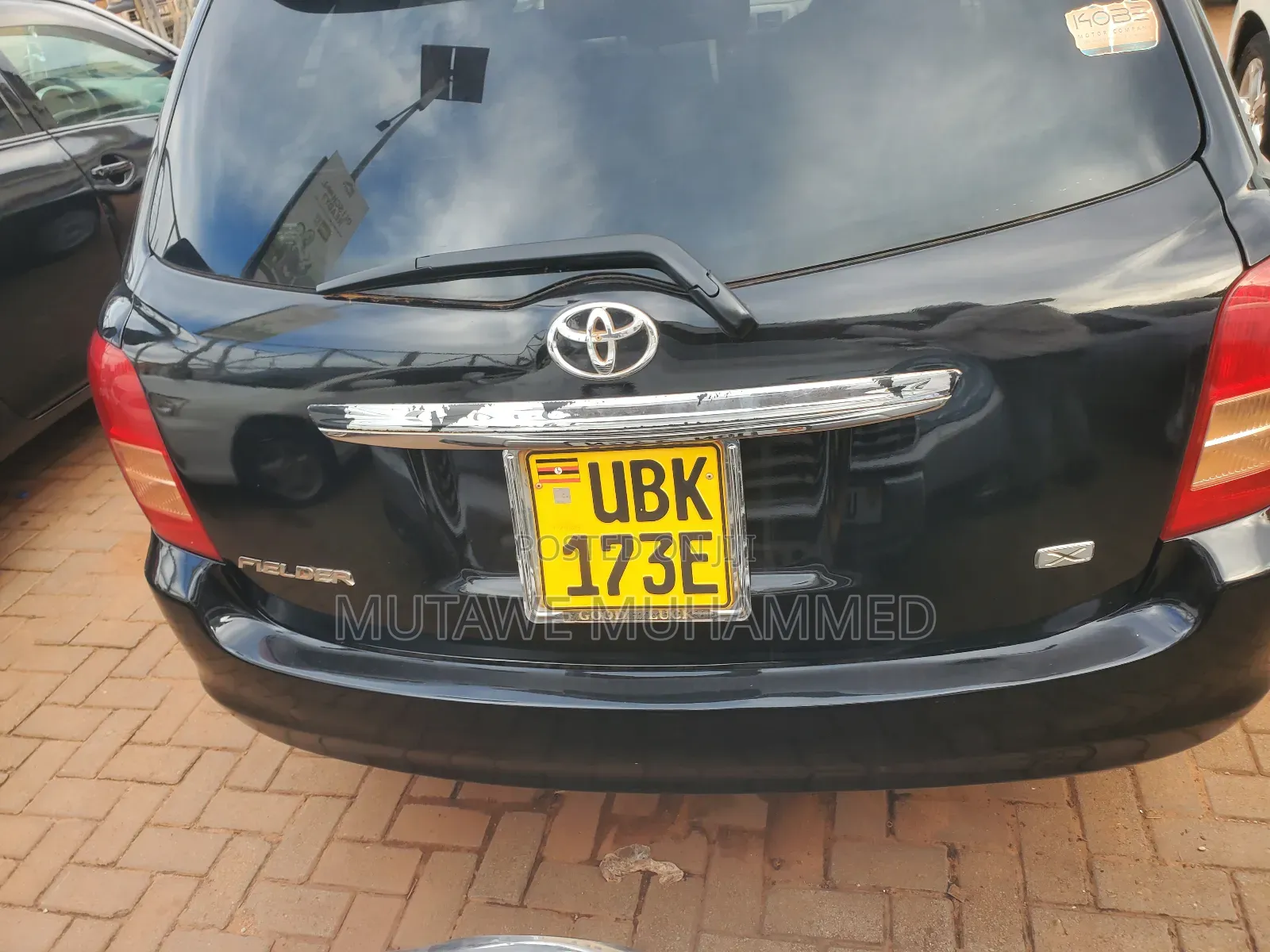 Toyota Corolla Fielder 2008 Black