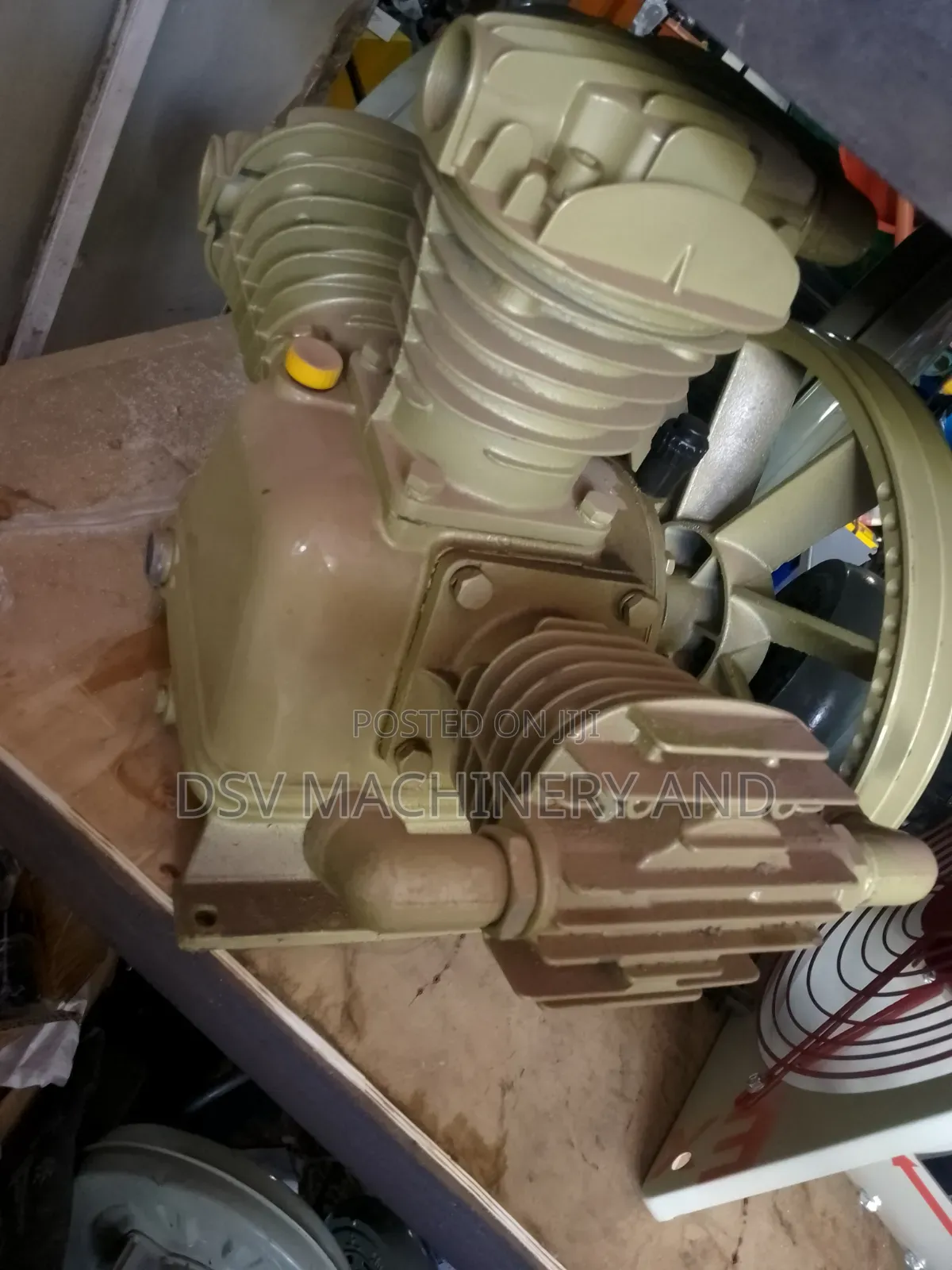 300 Litres Compressor Head 3 Pistons 36cm Pulley 14" Pulley