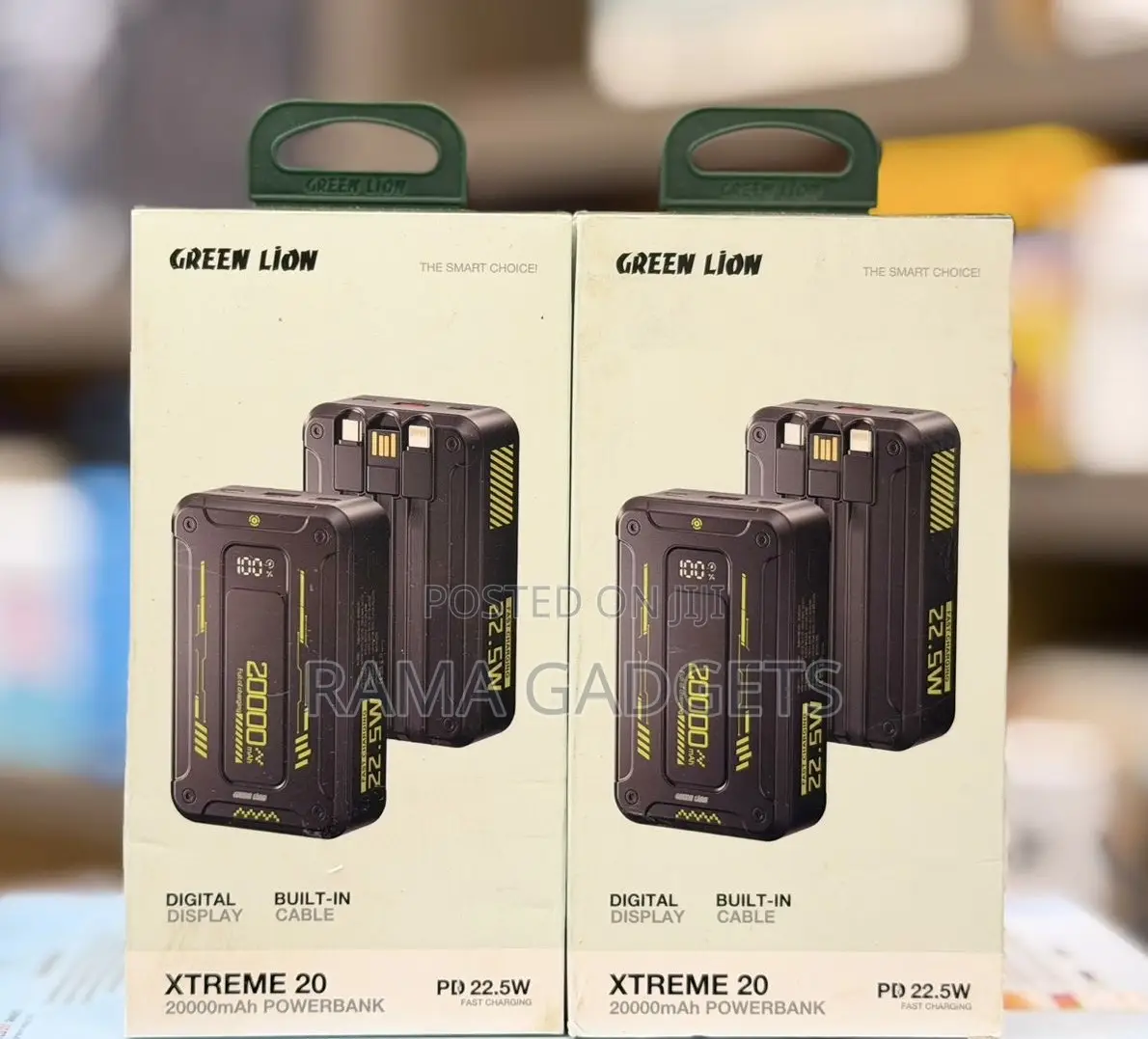Green Lion Xtreme 20 Power Bank.