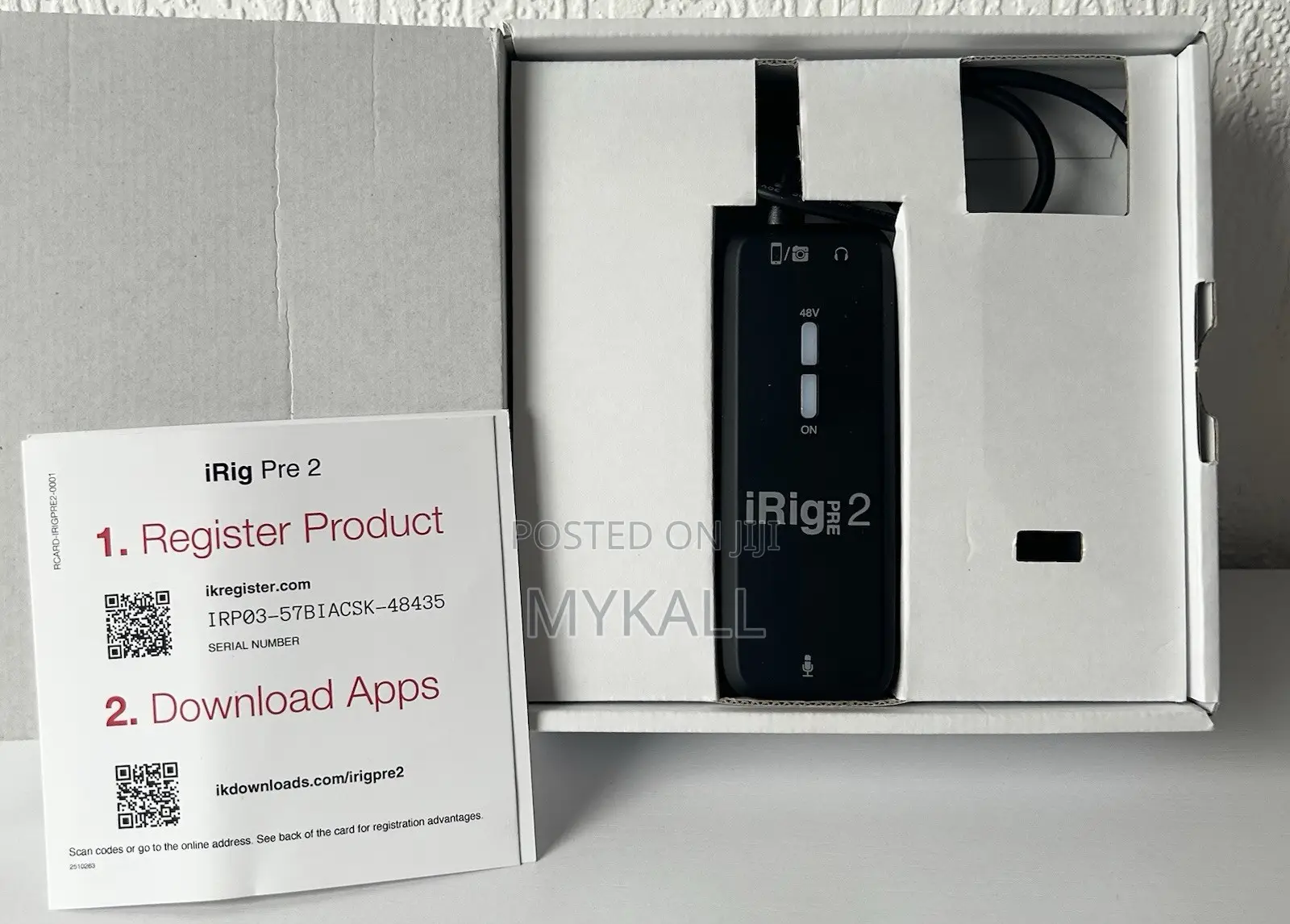 The Ik Multimedia Irig Pre 2