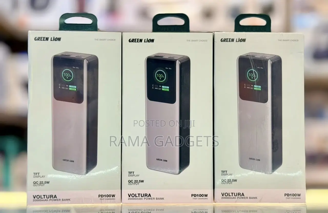Green Lion Voltura 20000mah Power Bank.