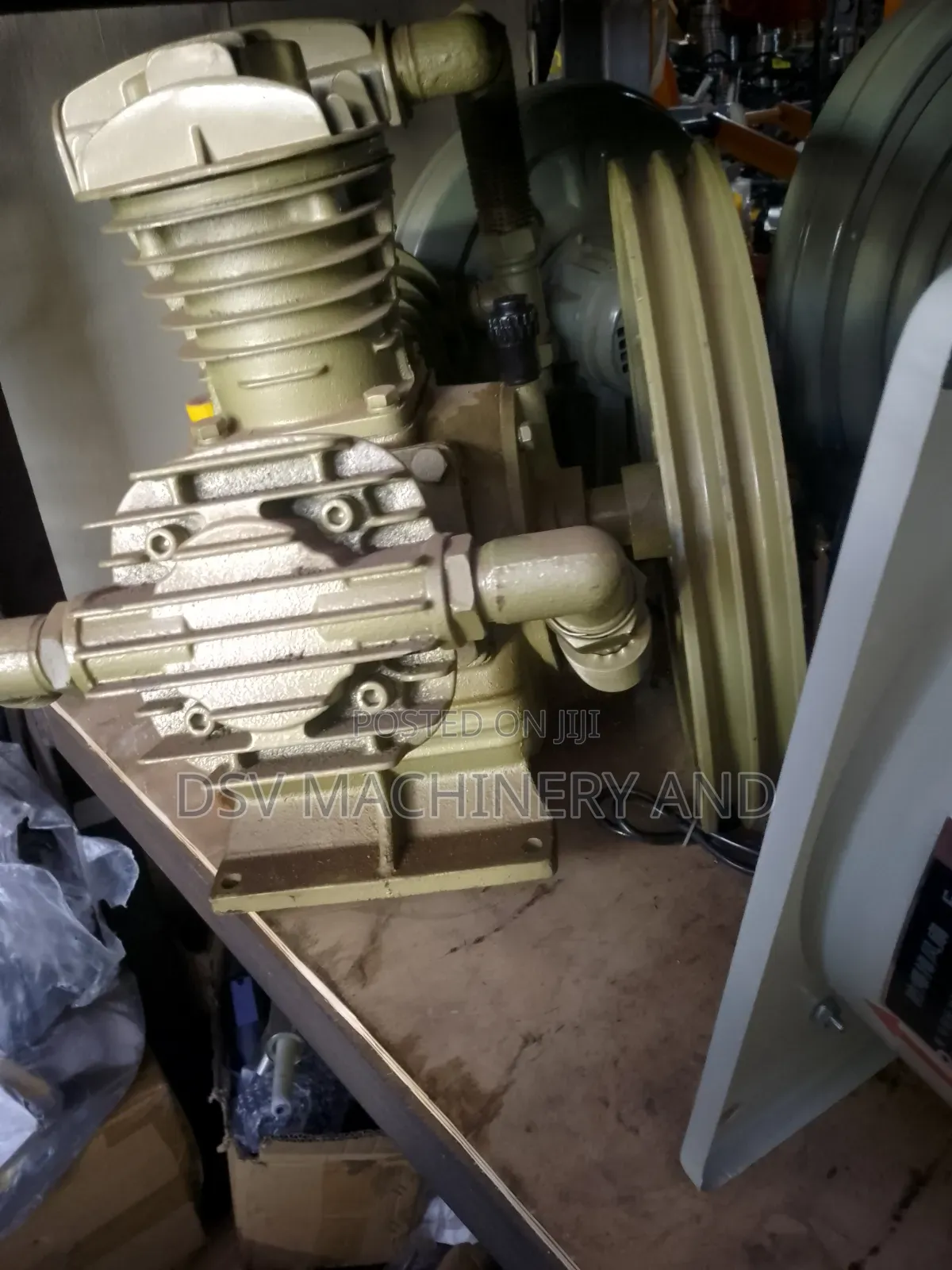 90 Litres Compressor Head 25cm Pulley