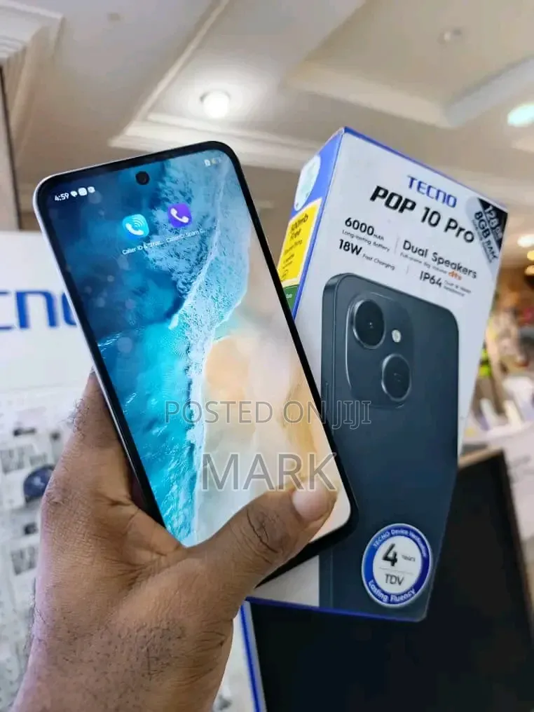 New Tecno Pop 10 Pro 128 GB Gray