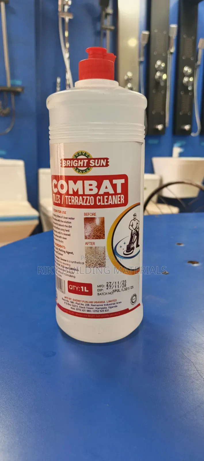 Combat Tiles/Terrazo Cleaner