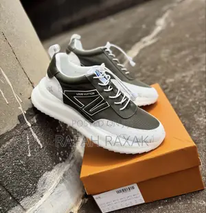Green and White Colorways Louis Vuitton Sneakers
