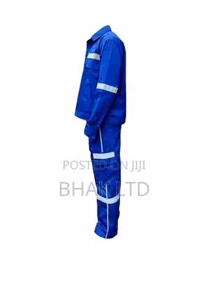 Two Piece Blue Overalls