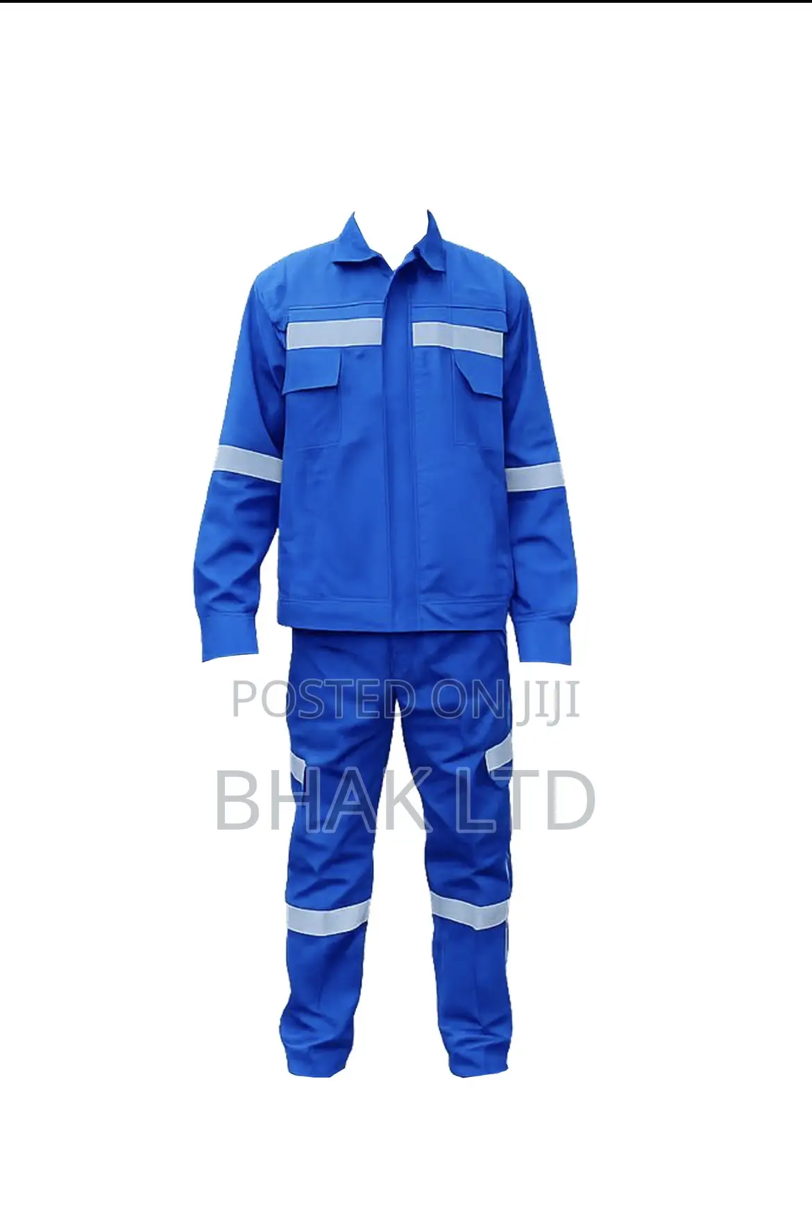 Two Piece Blue Overalls