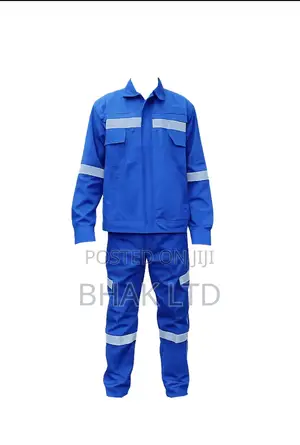 Two Piece Blue Overalls