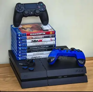 Ps4 Standard With 2 Controllers and Over 12 Games