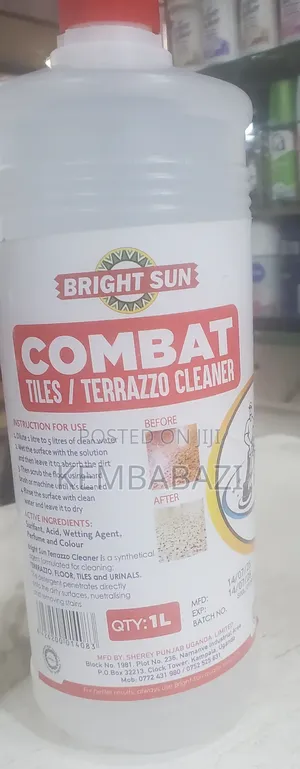 Bright Sun Combat Tiles/Terrazzo Cleaner.