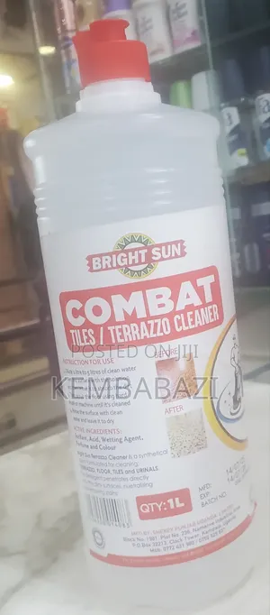 Bright Sun Combat Tiles/Terrazzo Cleaner.