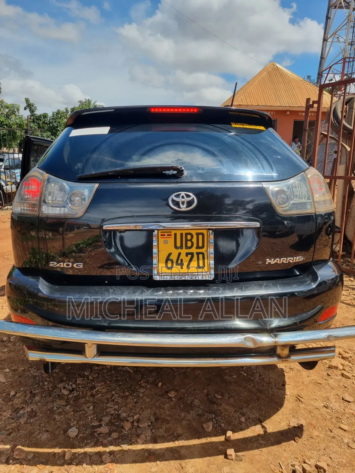 Toyota Harrier 2008 Black