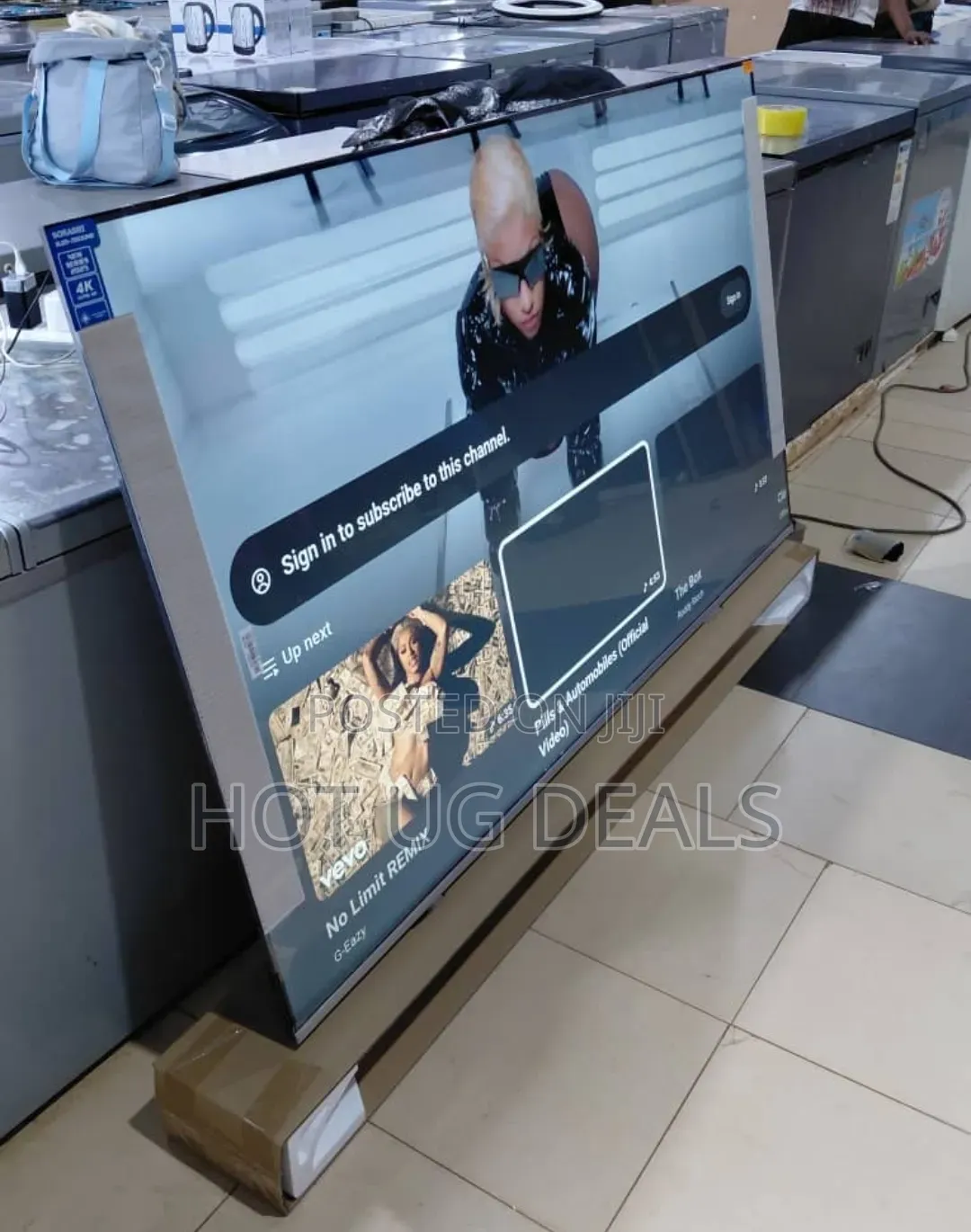 Smartec 55 Inch Uhd Vidaa Smart Tv - 1 Yr Warranty