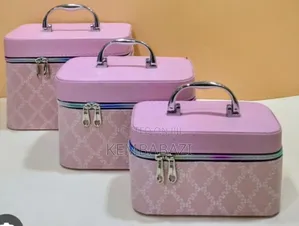 3-Piece Makeup Organizer