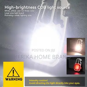 Cob Keychain Work Light,Cob Keychain Flashlight,Mini Portable Tool