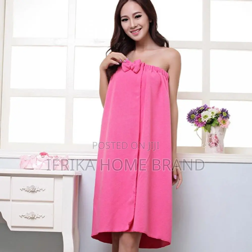 Women‘S Microfiber Soft Shower Body Spa Bath Wrap Towel Bathrobe