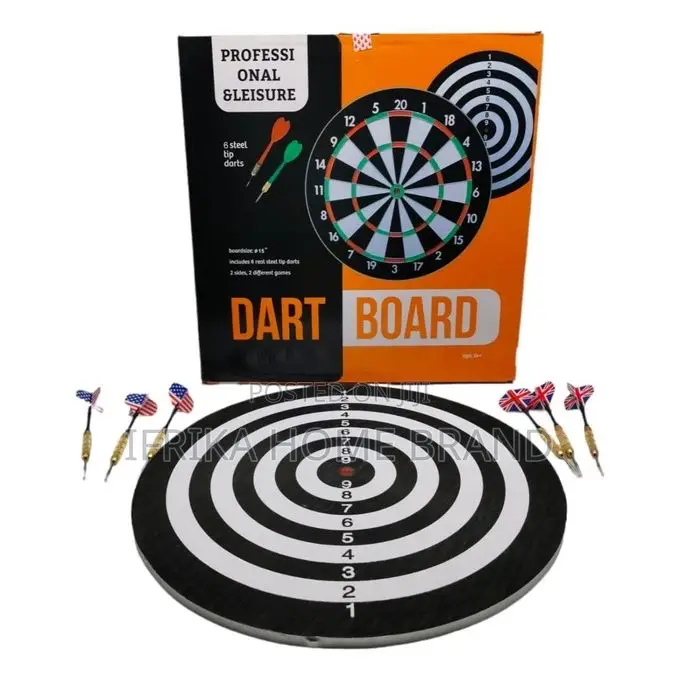 Round Dart Board Target Game