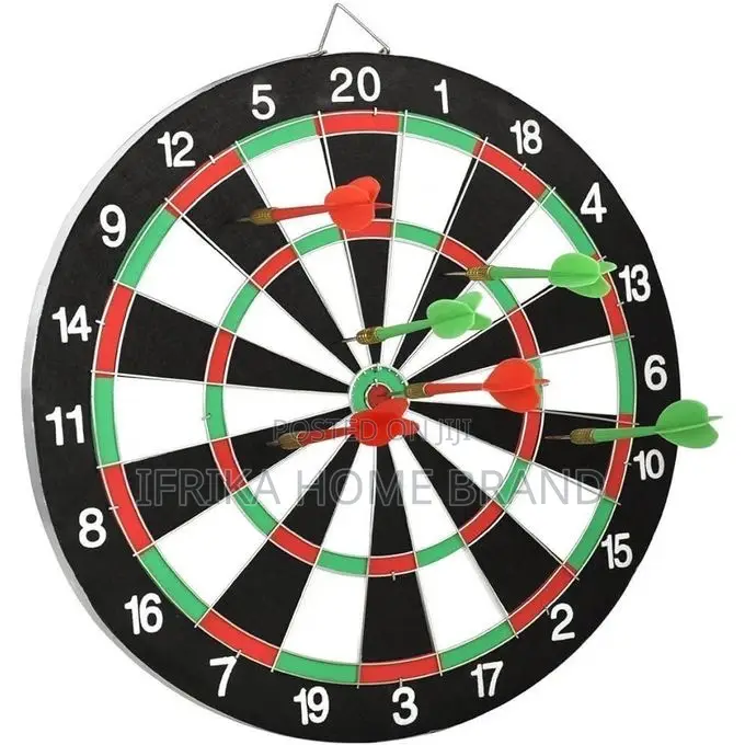 Round Dart Board Target Game