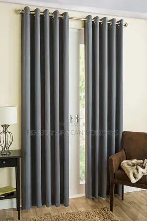 Pair of Curtains and 1net