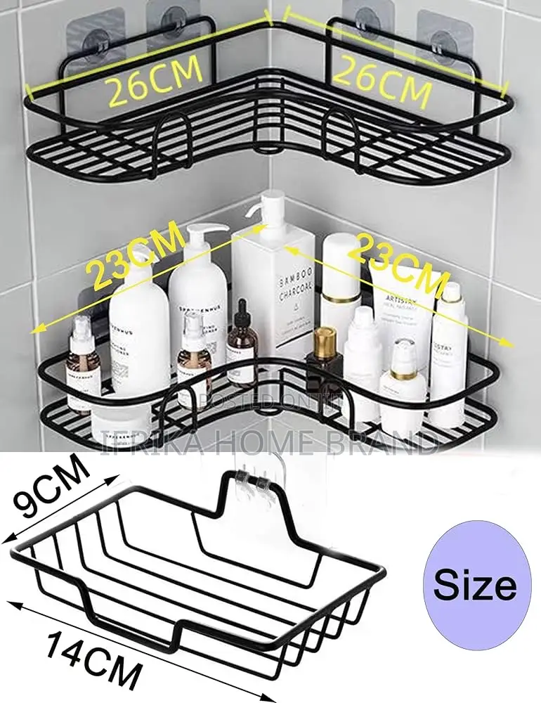 Shower Shelf No Drilling Bathroom Organiser Bathroom Shelf Shower