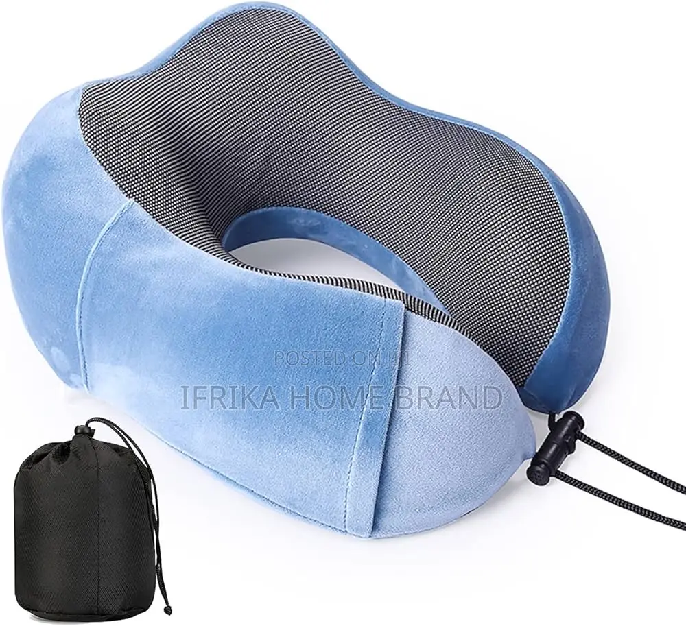 Travel Pillow 100% Pure Memory Foam Neck Pillow, Head Support Soft