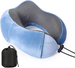 Travel Pillow 100% Pure Memory Foam Neck Pillow, Head Support Soft