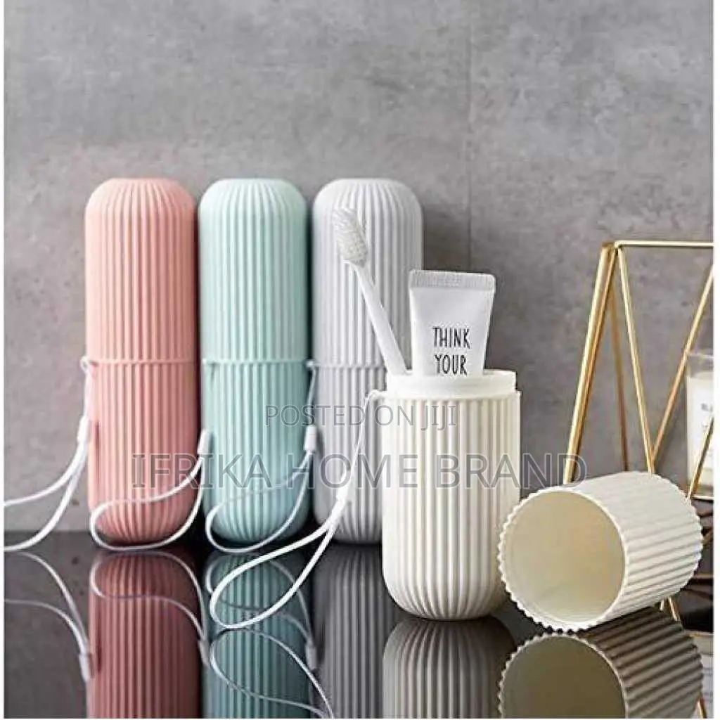 Portable Toothbrush Paste Cap Case Storage