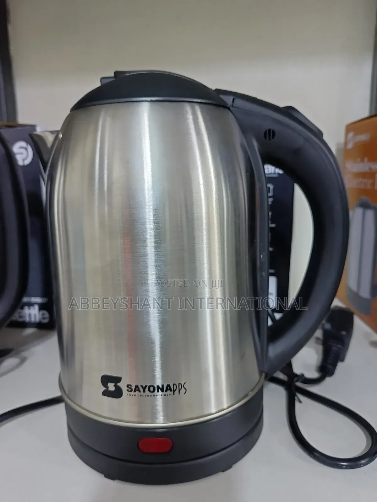 Sayona Electric Kettle/Stainless Steel Kettle