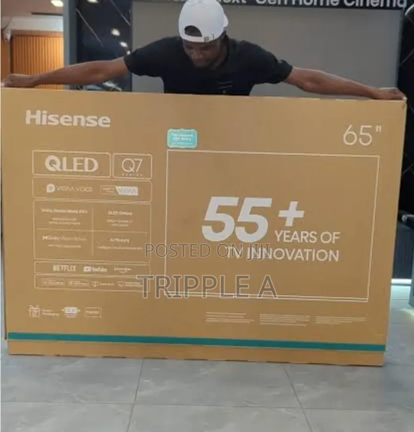 Hisense 65 Qled Smart Uhd Brand New