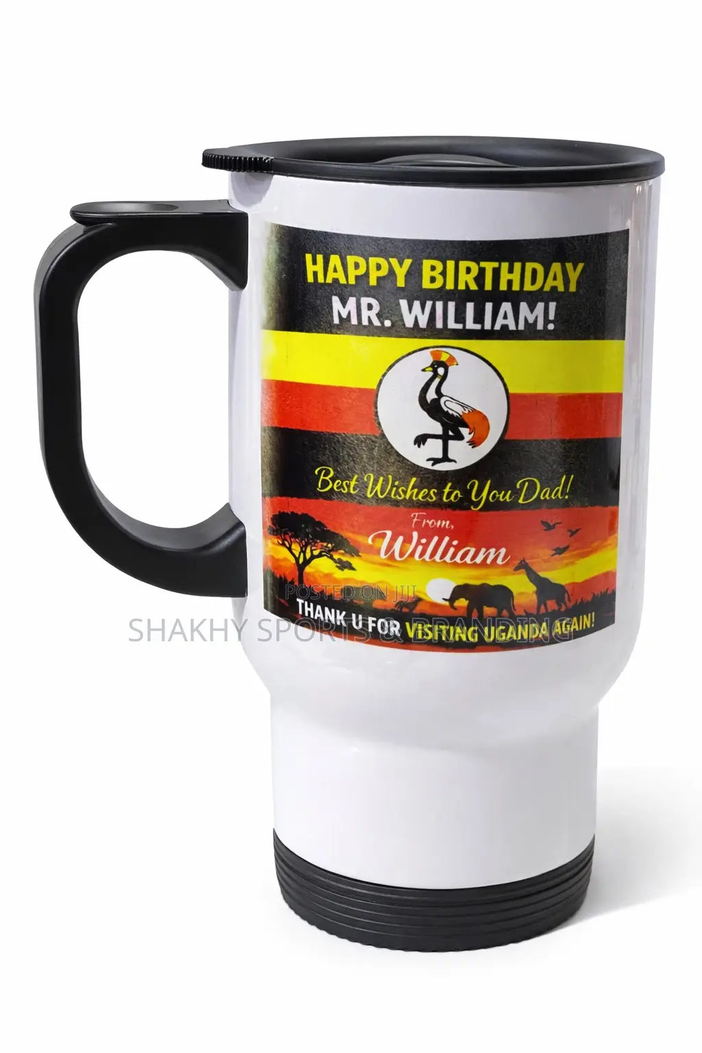 Custom Printed Travel Mugs Available!