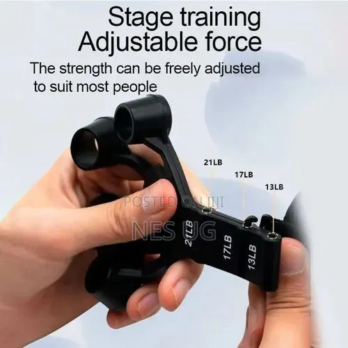 Adjustable Anti-slip Finger Trainer - Black