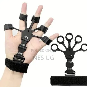 Adjustable Anti-slip Finger Trainer - Black