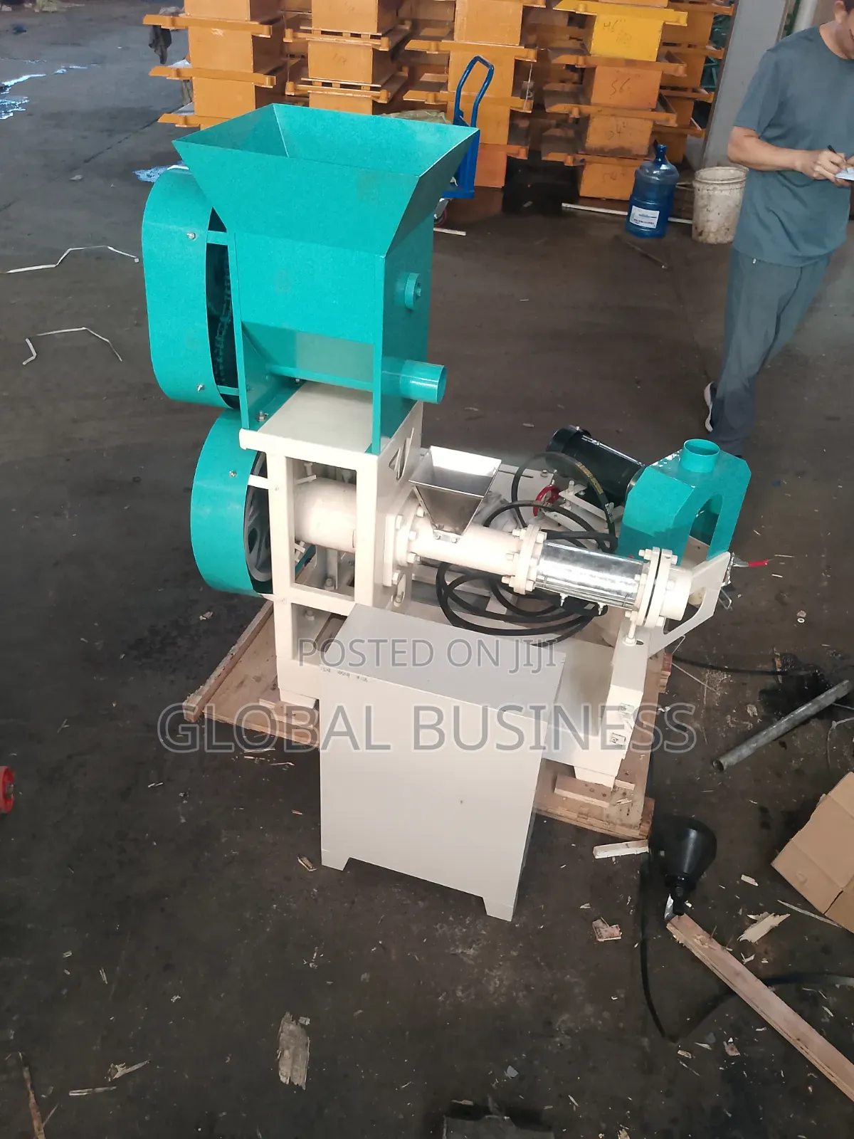 Fish Floating Pellet Extruder Machine High Efficiency Feed Production