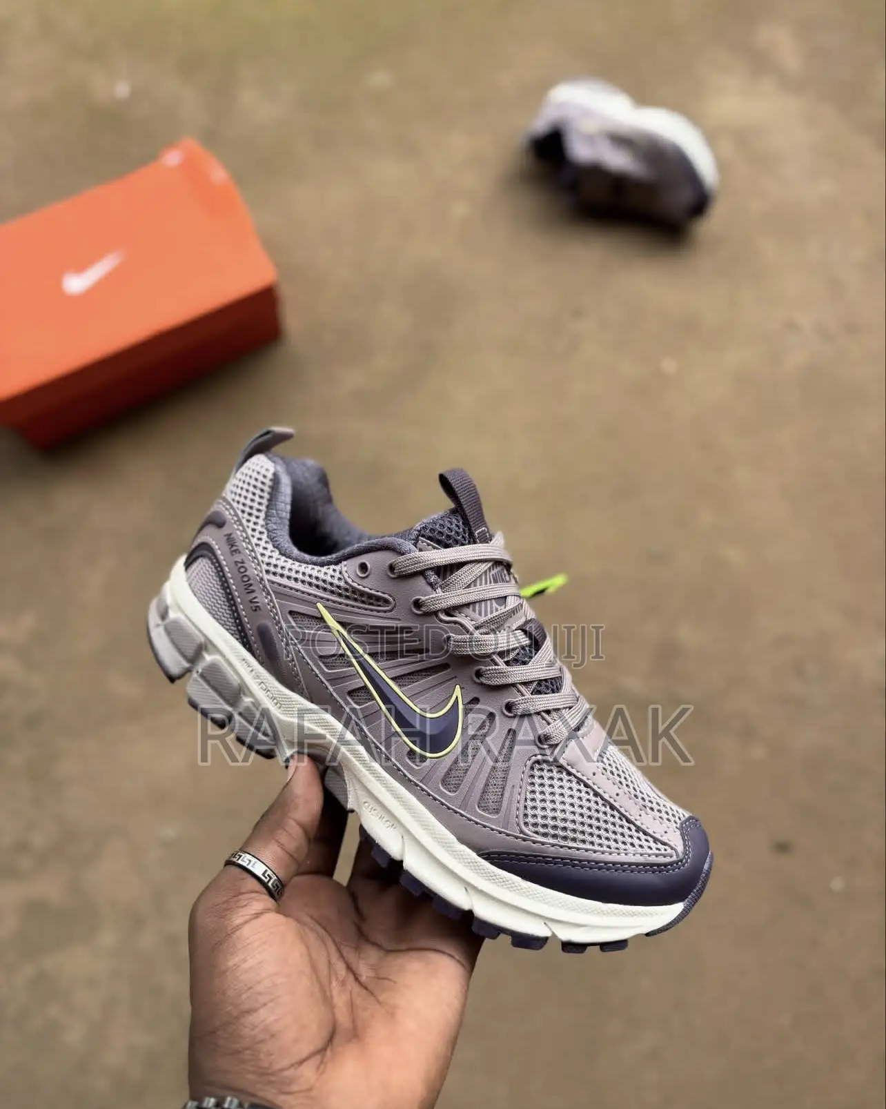Platinum Violet Nike Air Zoom Vomero 5 Trainers