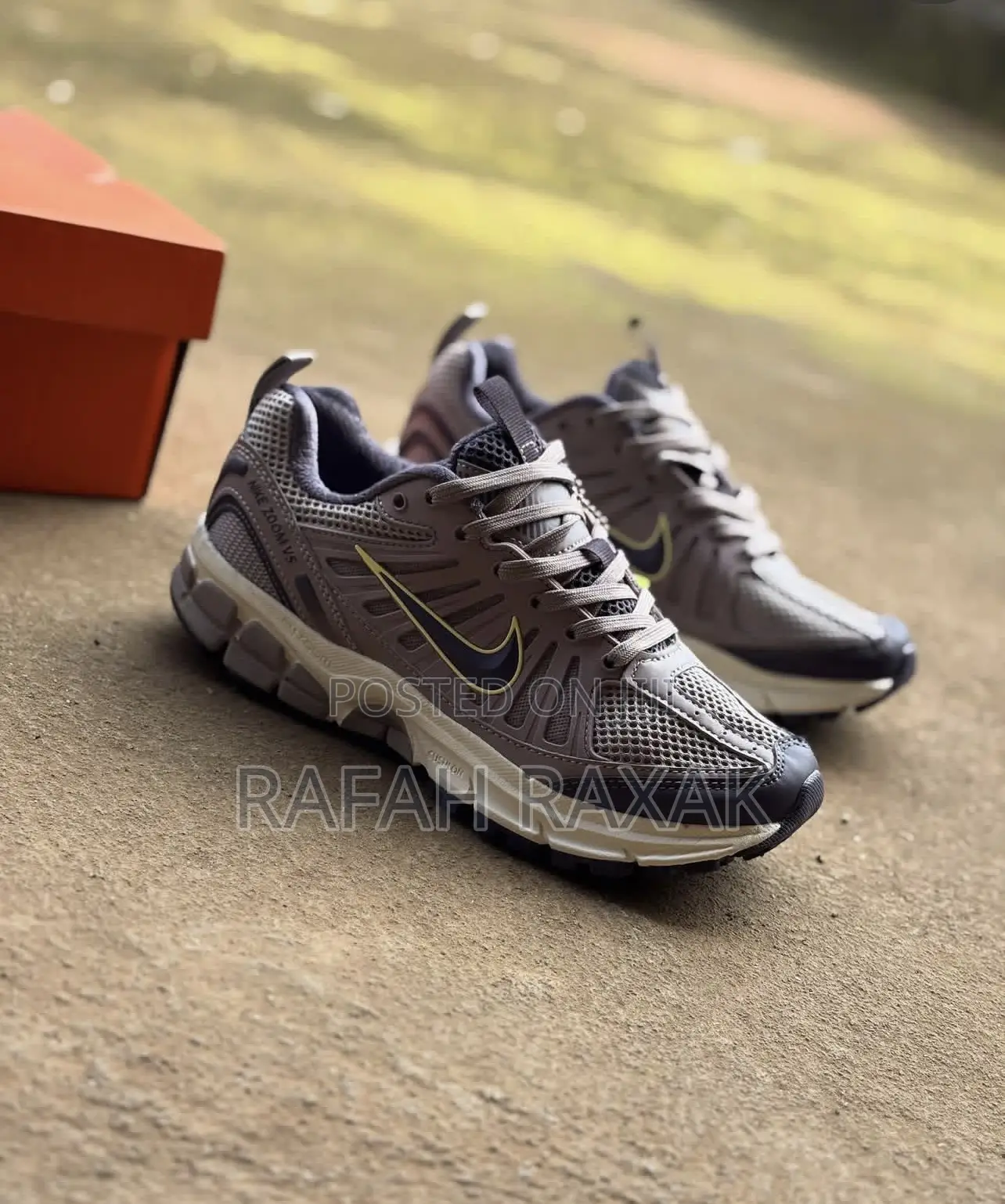 Platinum Violet Nike Air Zoom Vomero 5 Trainers