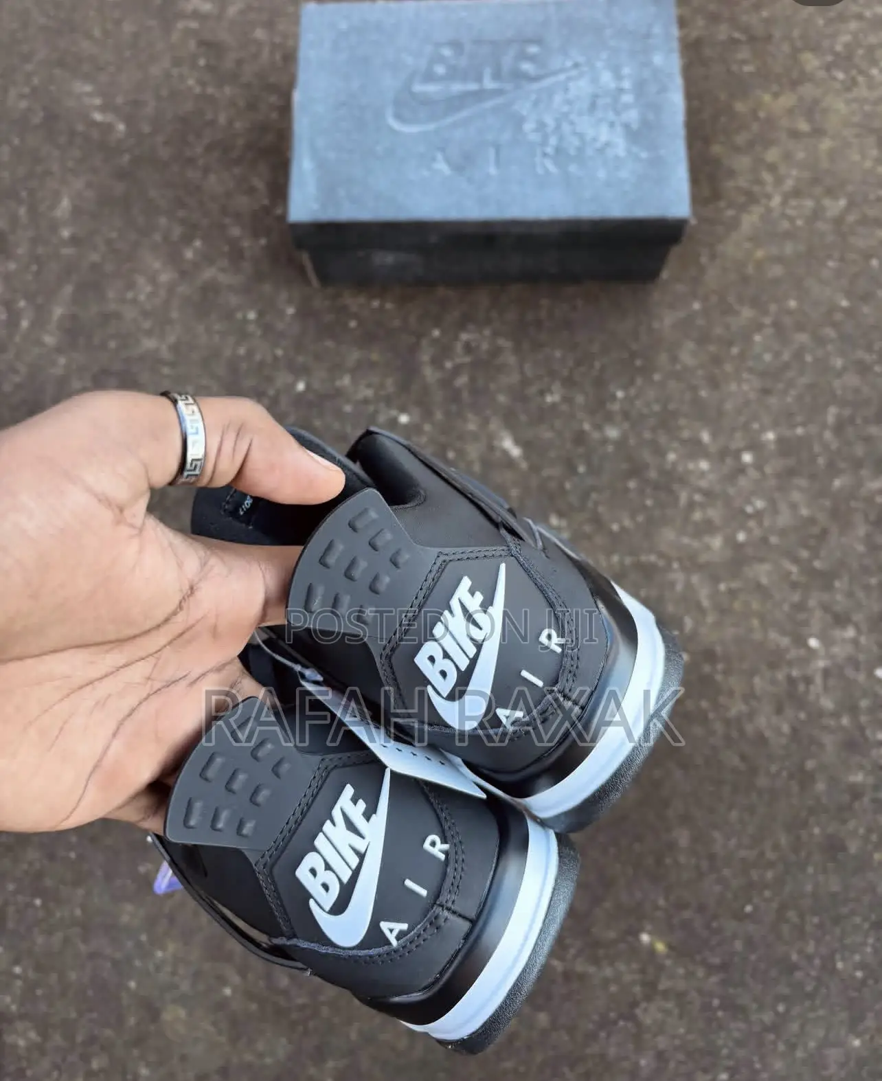Nigel Silvester Air Jordan 4 Rm Biker Ride Sneakers