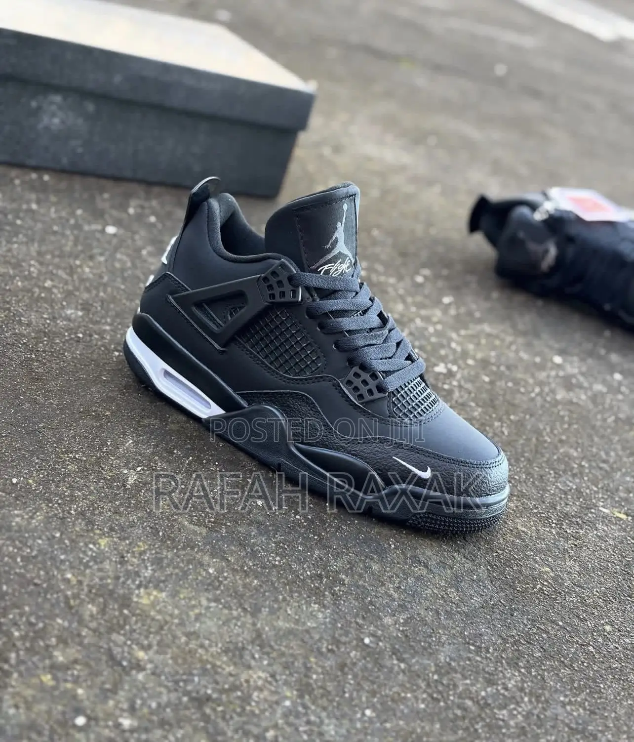 Nigel Silvester Air Jordan 4 Rm Biker Ride Sneakers