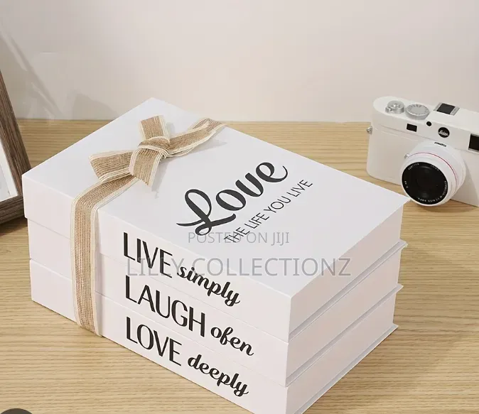 Three Piece Set of Modern Decor Books