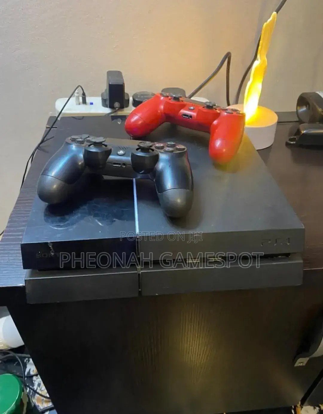 Playstation. Ps4. 12 Games, 2 Pads. Invest in Joy, Not Her Fake Nails