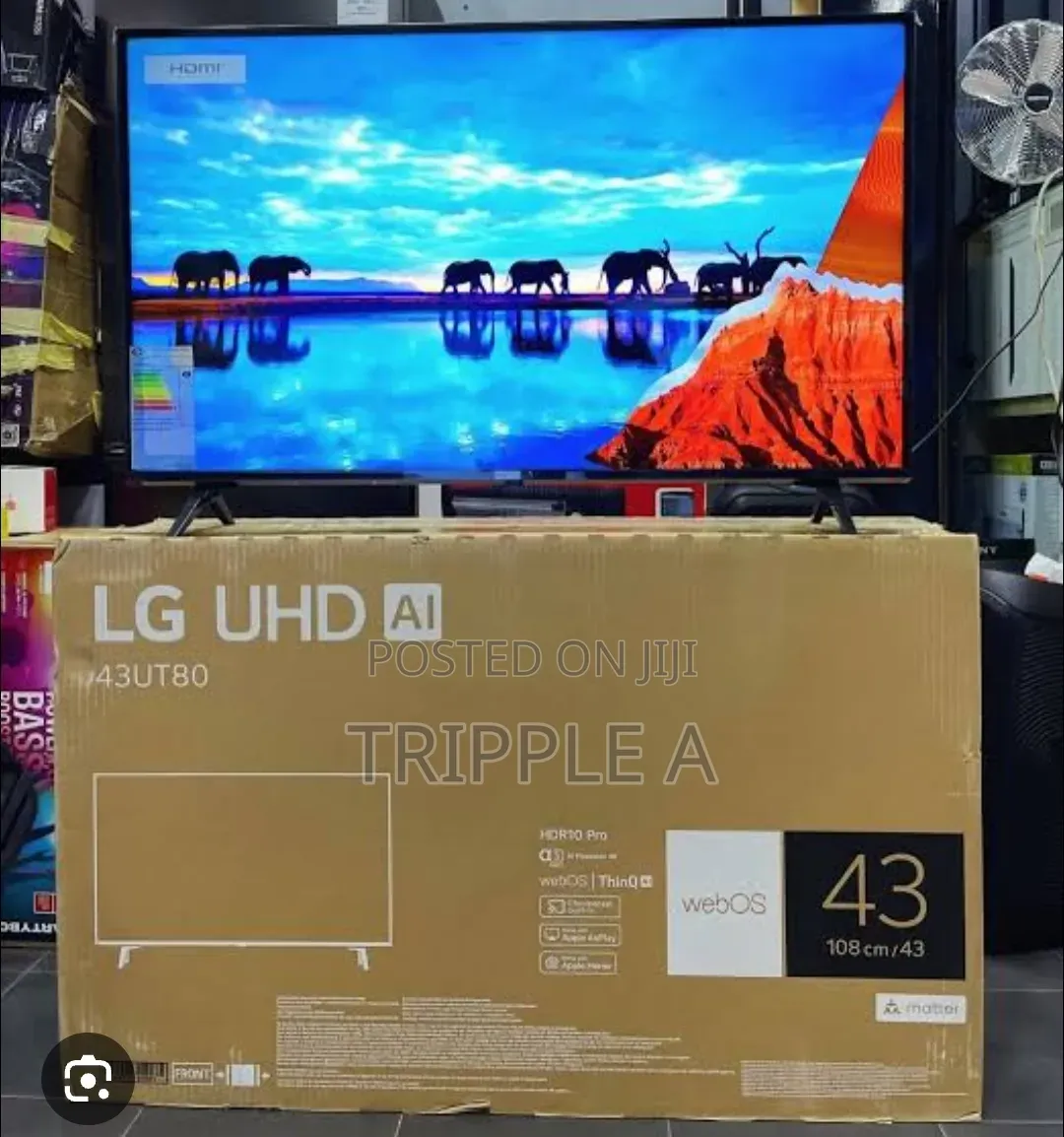 Lg 43 Digital Super Slim Flat Screen Flameless