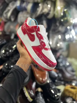 For Original Classic Nike Sneakers in Red and White