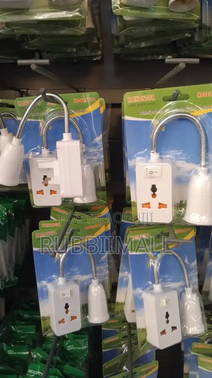 Flexible Lamp Holder ~ Switch and Socket Extension