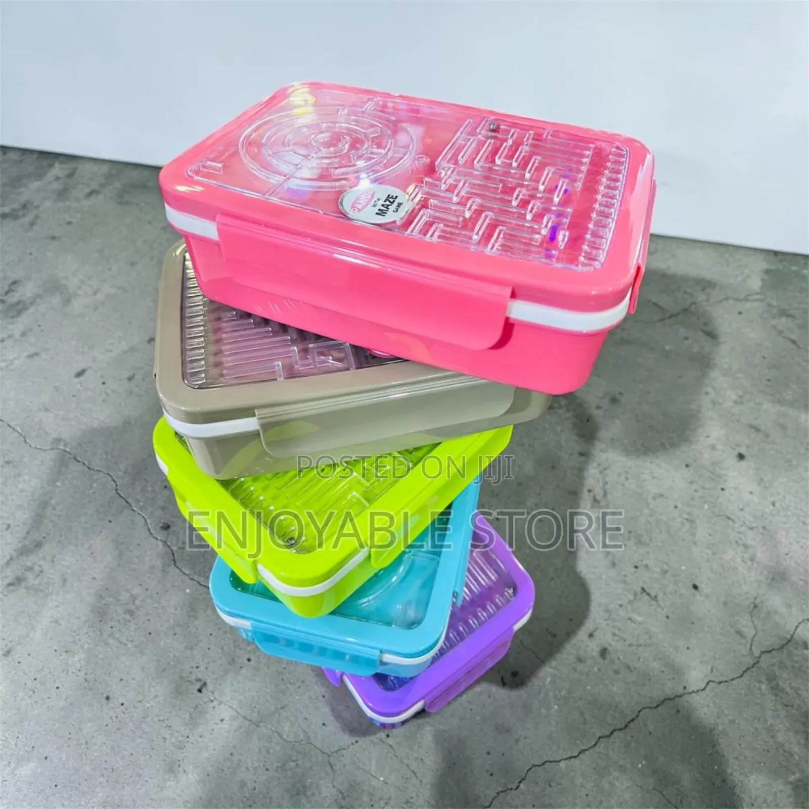 Plastic Lunch Boxes 1pc
