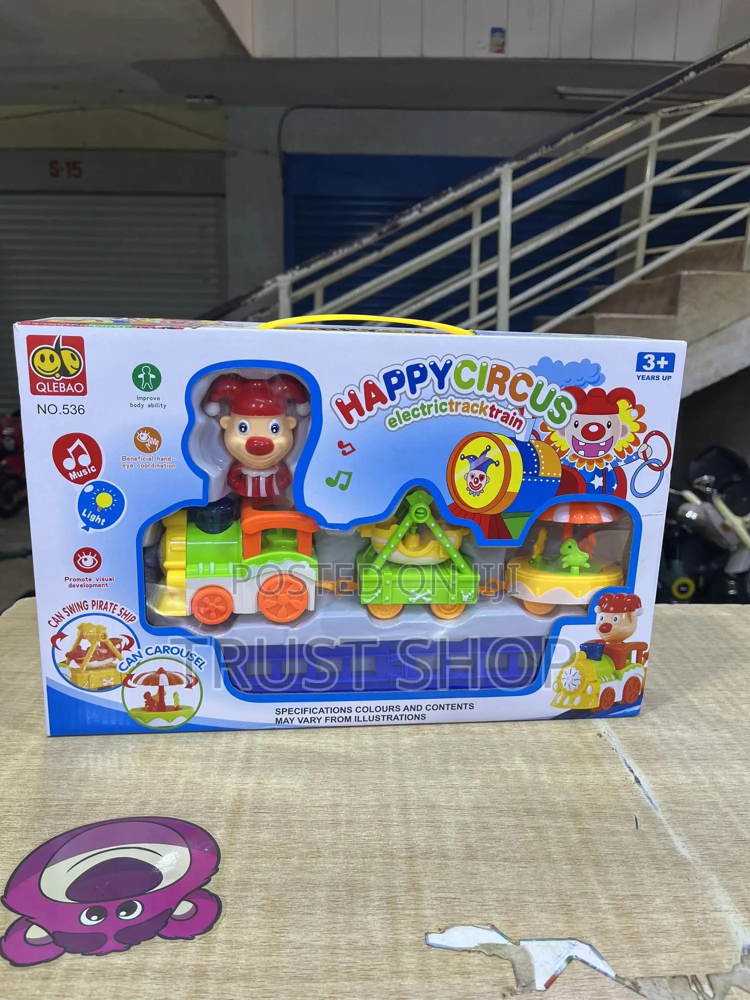 Happy Circus Track Train