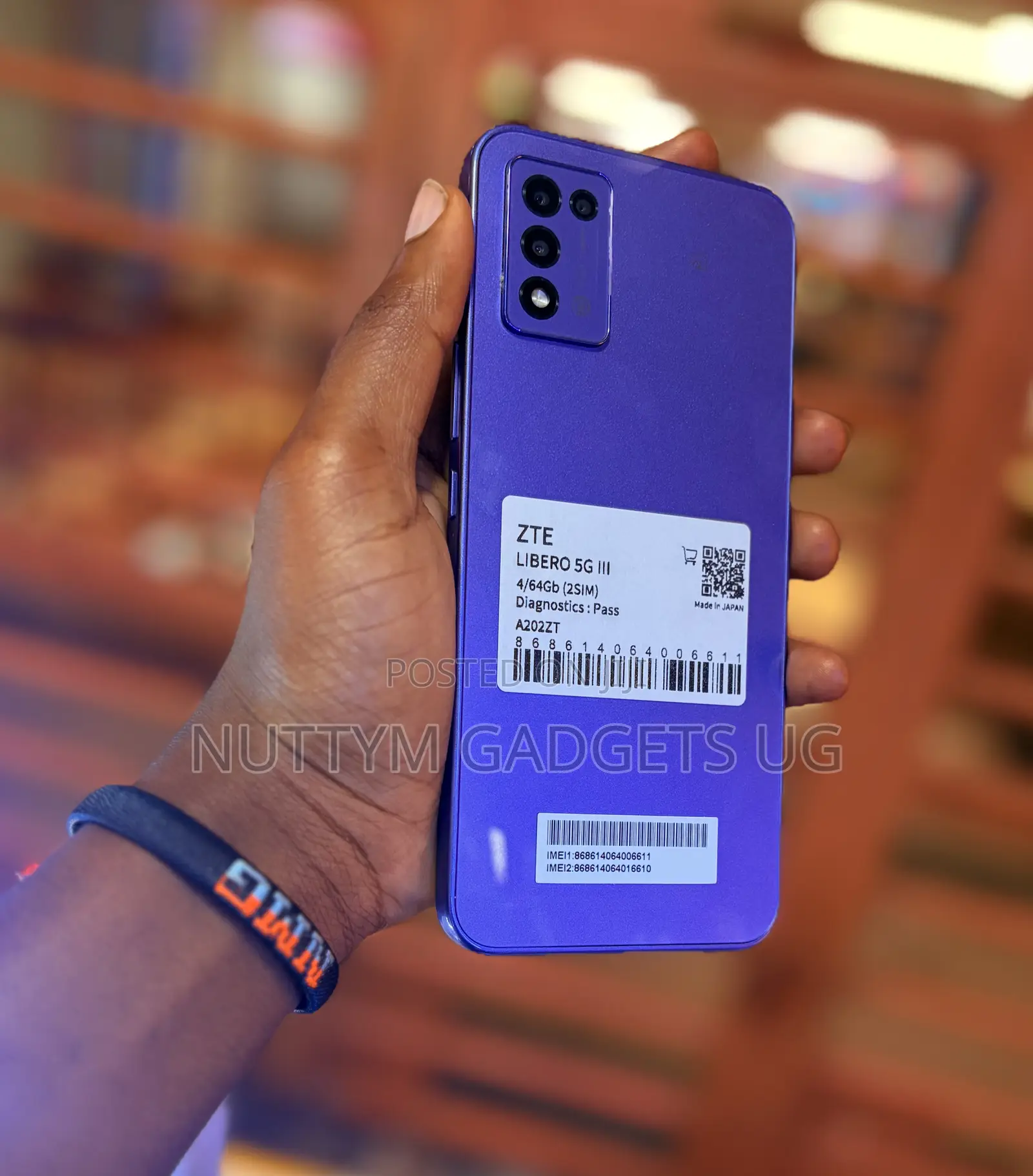 ZTE Libero 5G II 64 GB Blue
