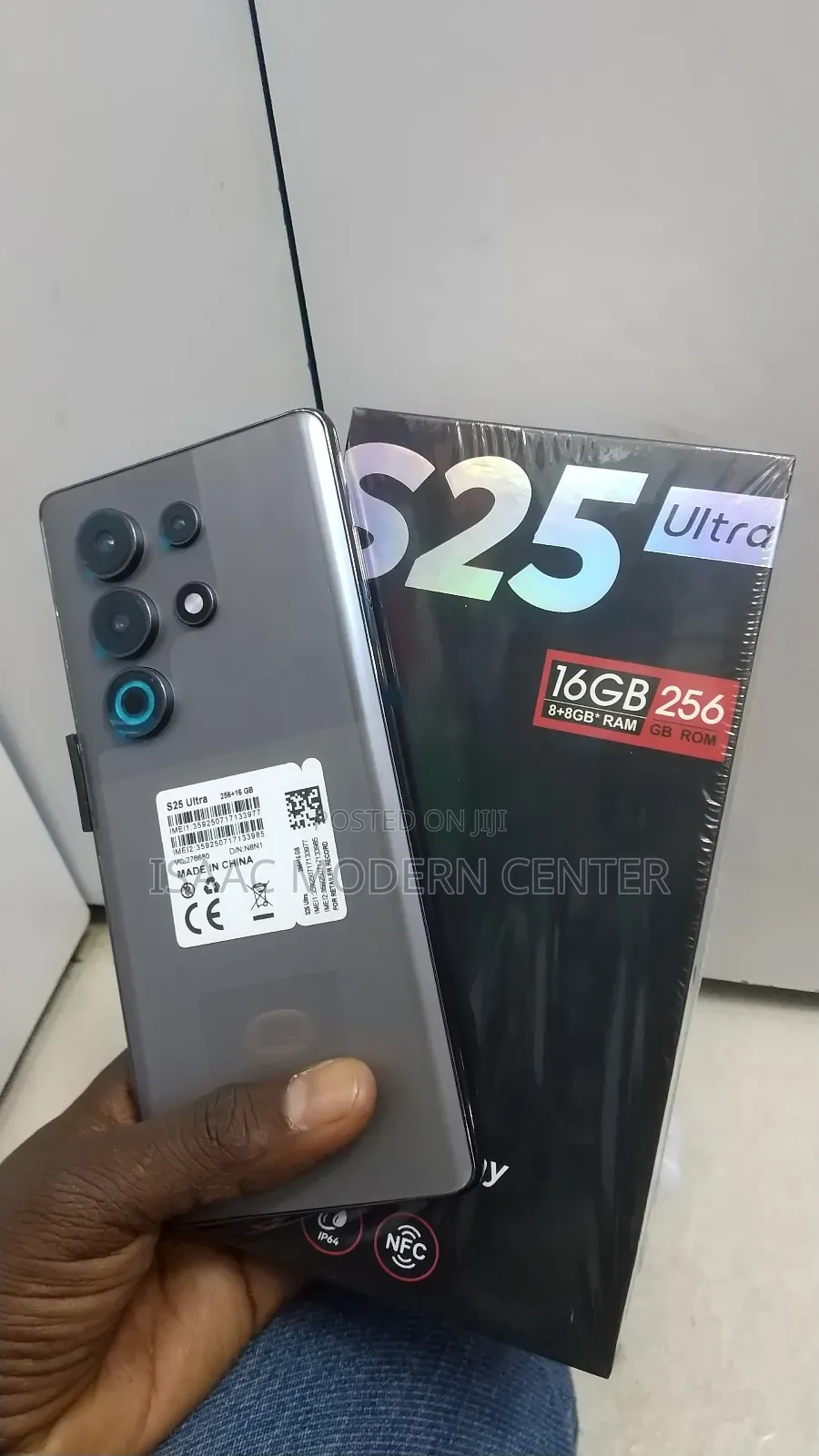 New Itel S25 Ultra 256 GB Black