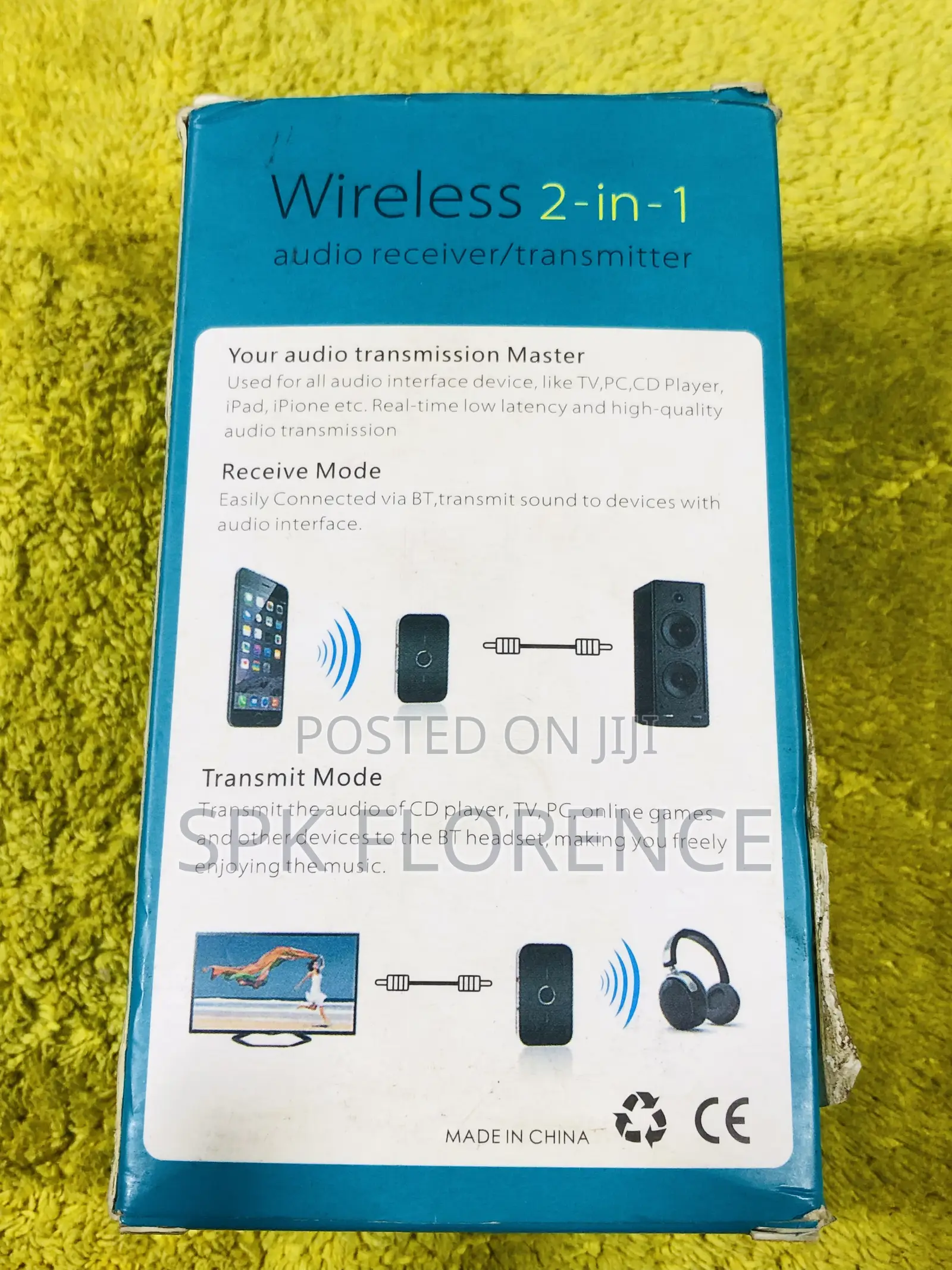 Wireless 2-in-1 Audio Receiver /Transmitter